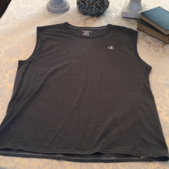 Champion gray muscle tee NWOT - Picture 3 of 6